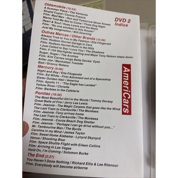 3 DVD Set: Americars: History of the American Car from 1945 Portuguese-English - Picture 8 of 8